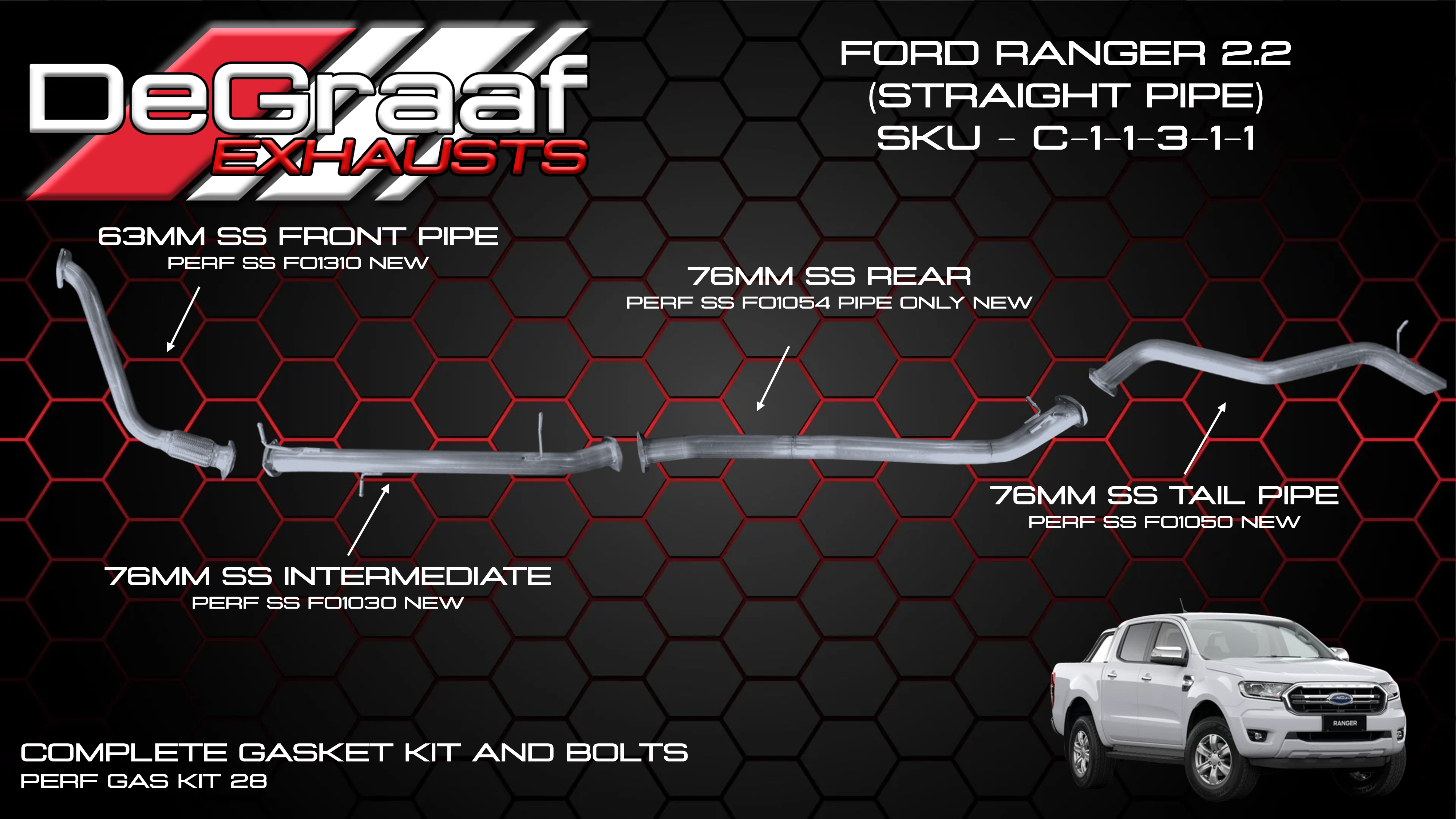 FORD RAN 2.2 PIPE FORD RAN 2.2 PIPE